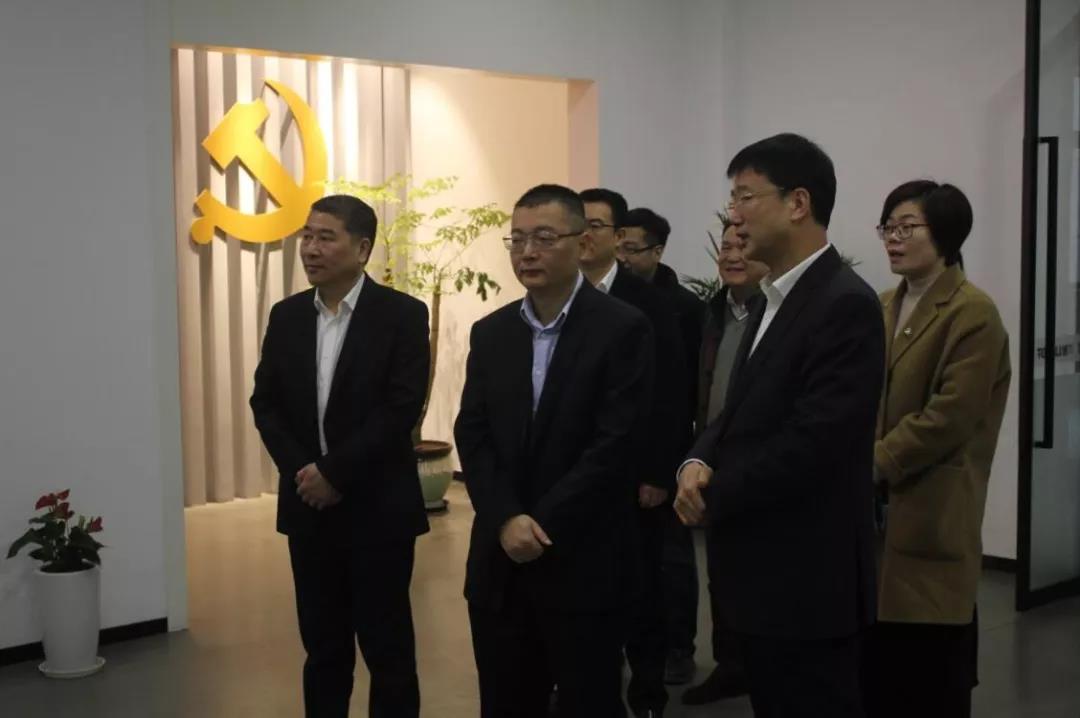 瑞安市委副書記、代市長秦肖來訪通力